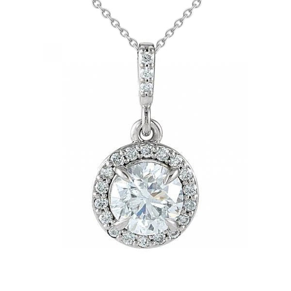 Handgemachter Edler Diamant Designer-Schmuck 2,10 Karat – Hauptansicht