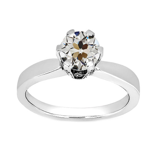 Echter Diamant Solitär-Ring – Hauptansicht