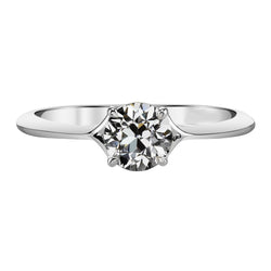 Designer 2-Karat Edler Diamant Solitär-Verlobungsring