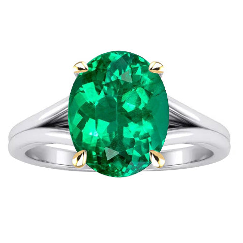 Exquisiter Farbstein-Ring 3,50 Karat – Hauptansicht
