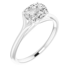 Premium Solitär-Ring mit Antik-Kissen-Schliff Edler Diamant – 3