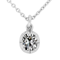 Luxuriöser Edler Diamant Hänge-Anhänger – 2 Karat 14K Weißgold