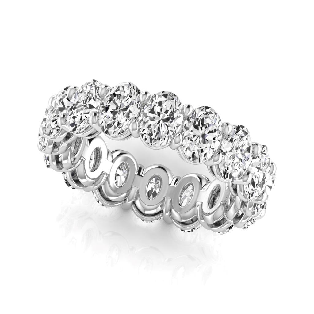 Luxuriöser Eternity Band 5,28 Karat – Hauptansicht