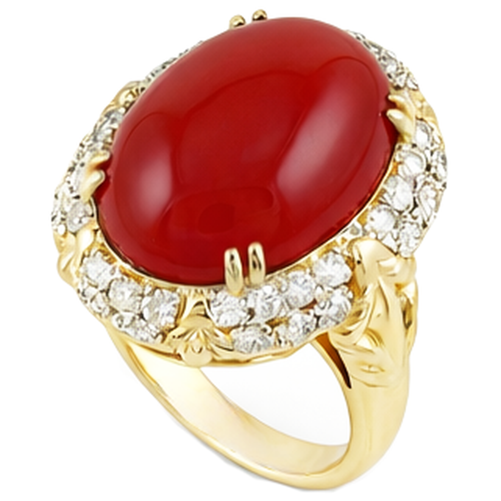 echter oval diamant 11.20Karat ring Draufsicht