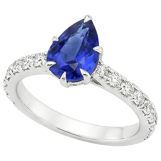 echter round diamant 5.50Karat ring Detailansicht