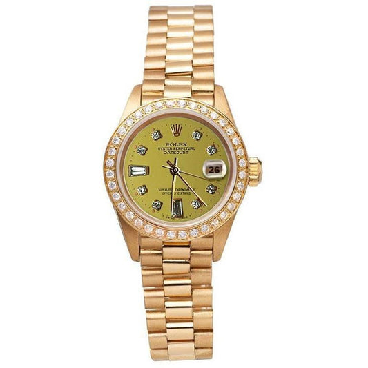 Präsidentin Champagner Diamant Rolex