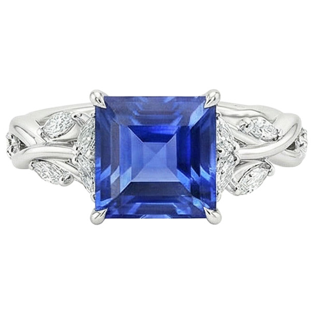 echter marquise diamant 6.75Karat ring Detailansicht