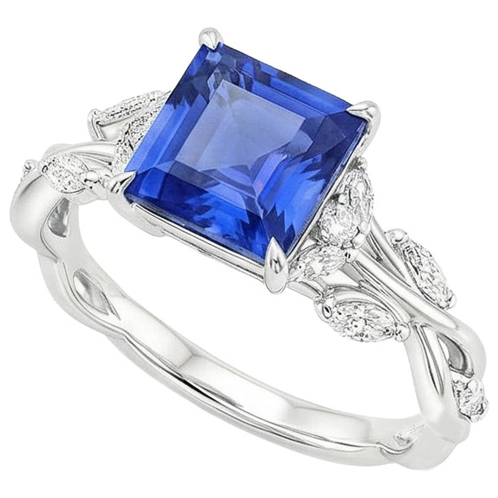 echter marquise diamant 6.75Karat ring Seitenansicht
