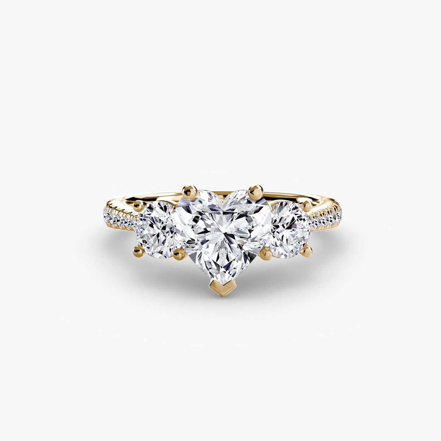 Setting Gold mit Edelstein – Detailansicht