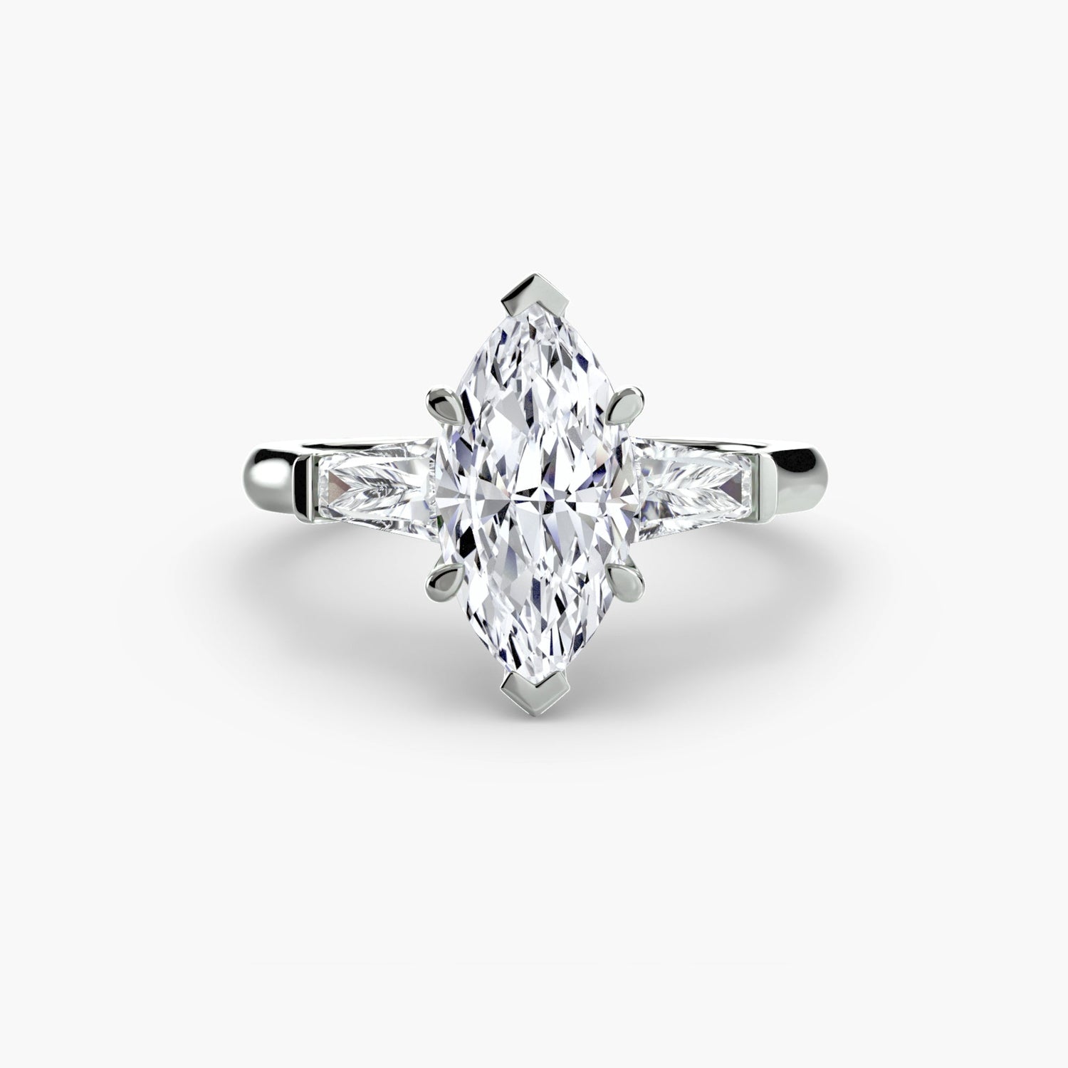 Edler Diamant Setting 0,70-Karat Gold – Nahaufnahme