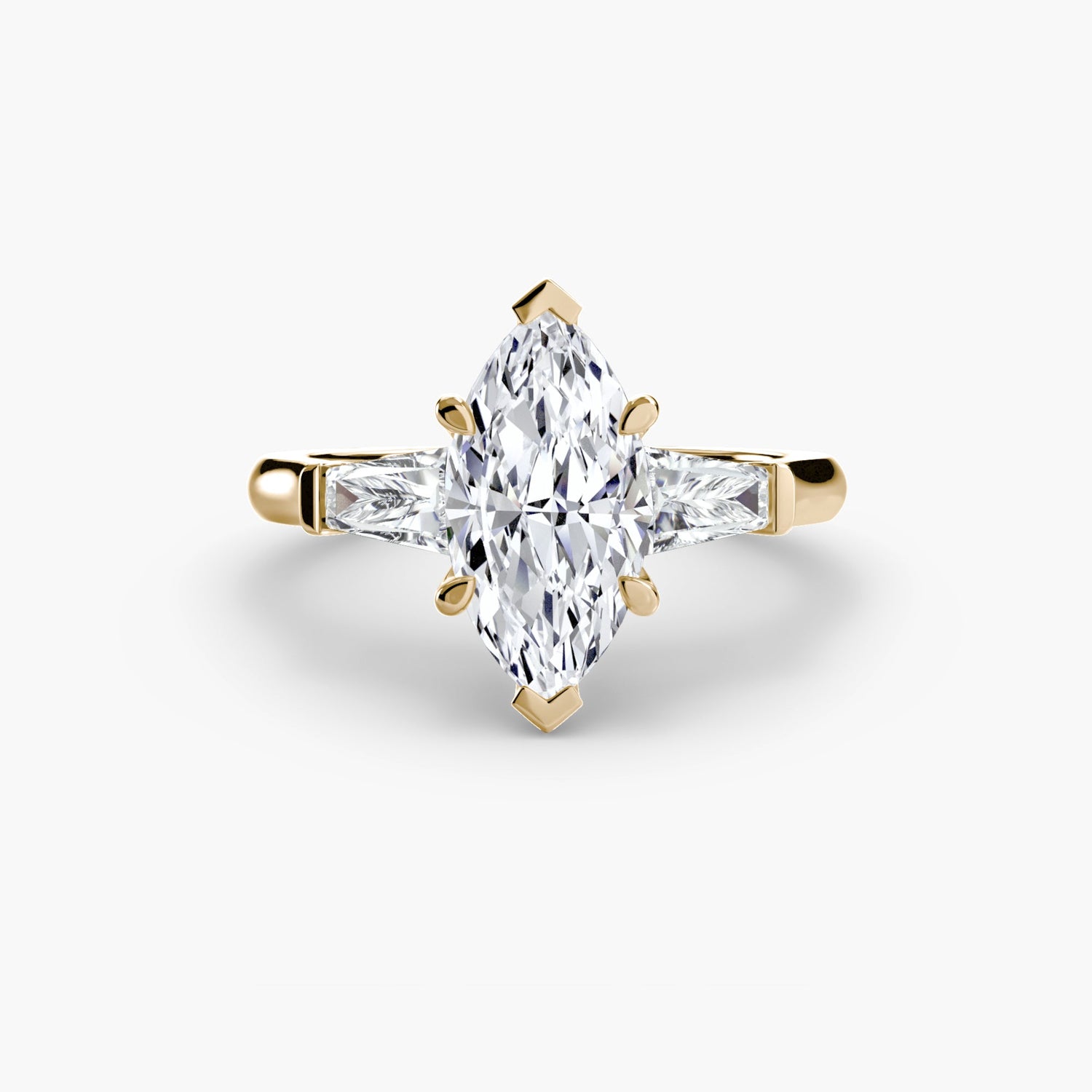 Erdgewonnener Edler Diamant Setting – Alternative Ansicht