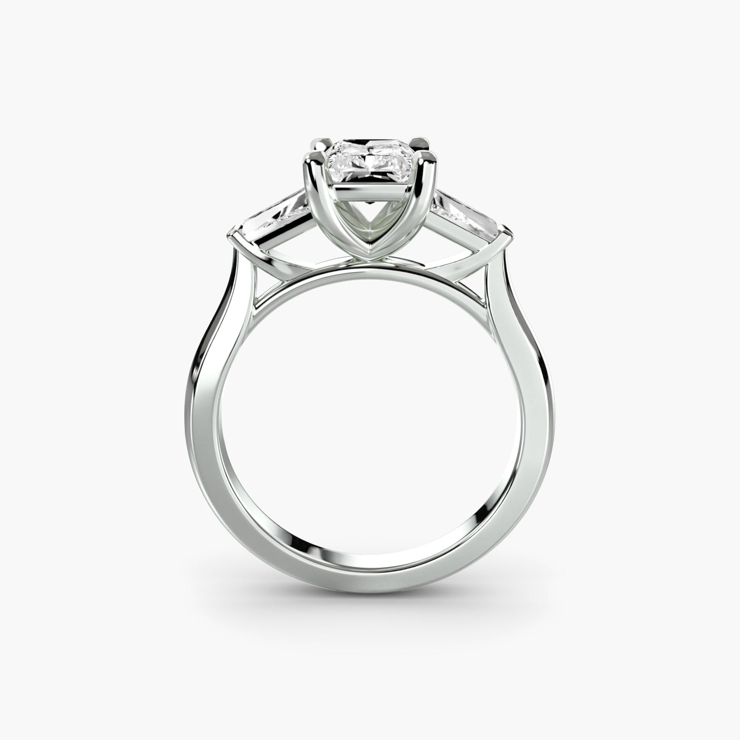 Brillantschliff Brillant Ring in Gold – Frontansicht