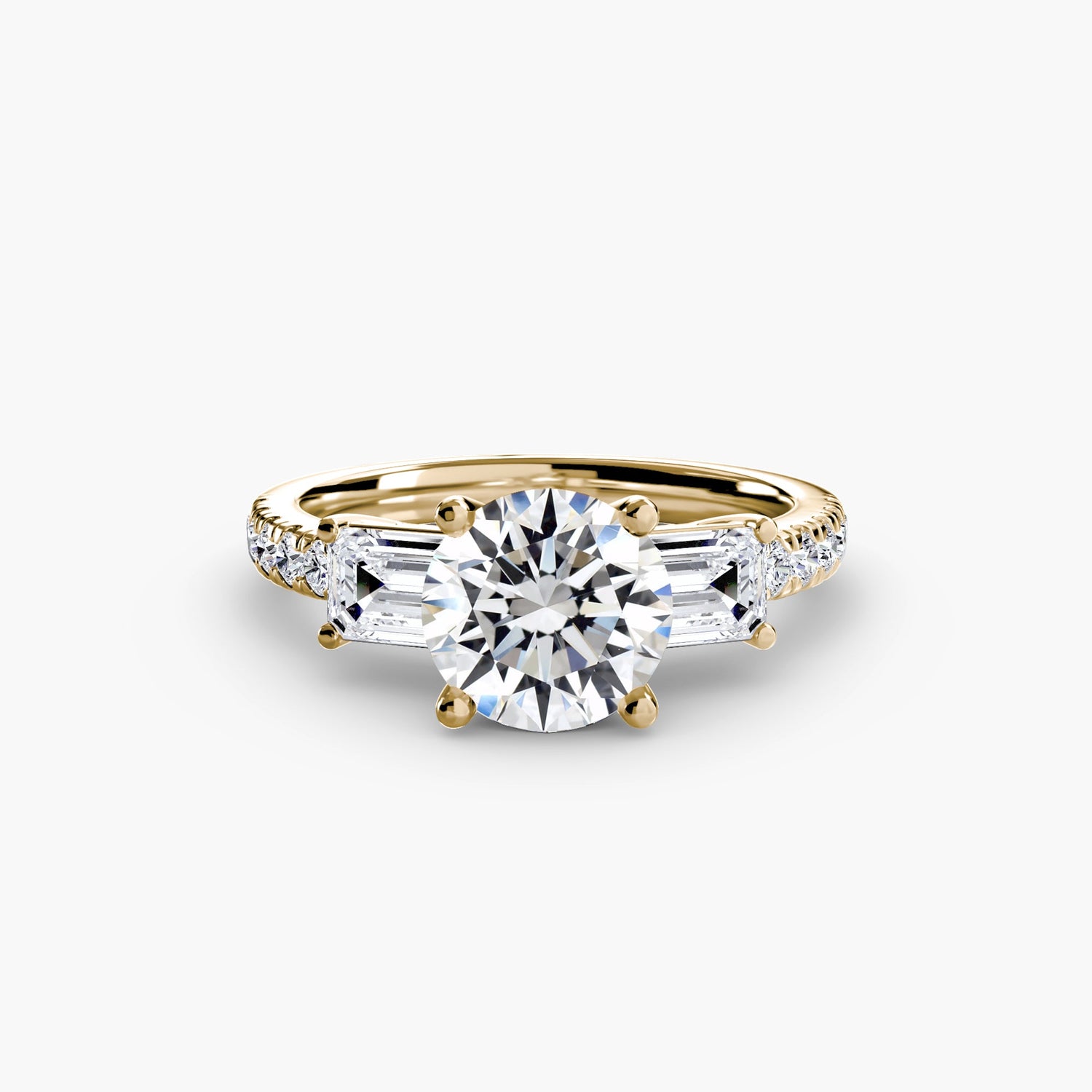 Brillanter Brillant Setting 0,89 Karat – Hauptansicht
