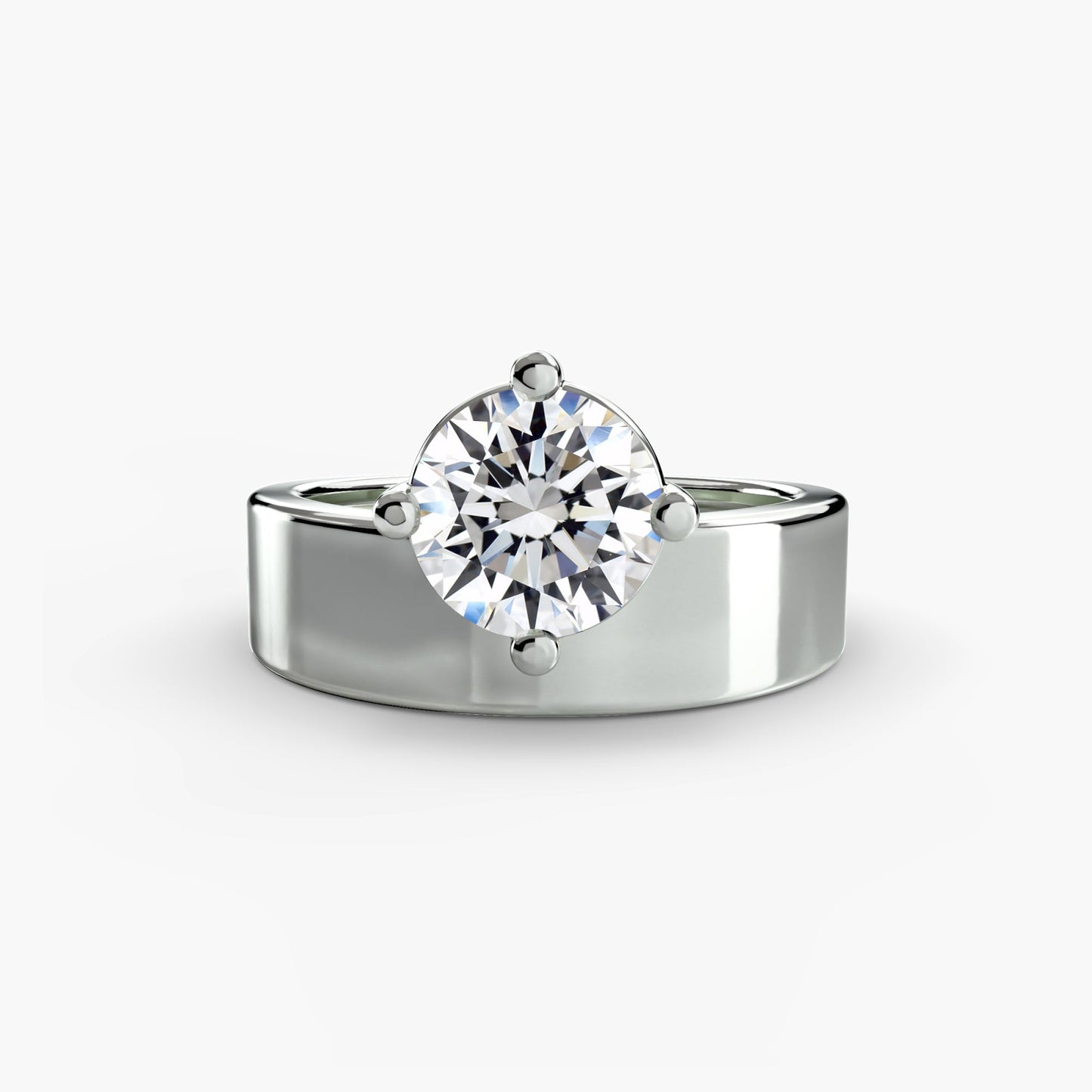 Edler Edler Diamant Setting Karat – Profilansicht