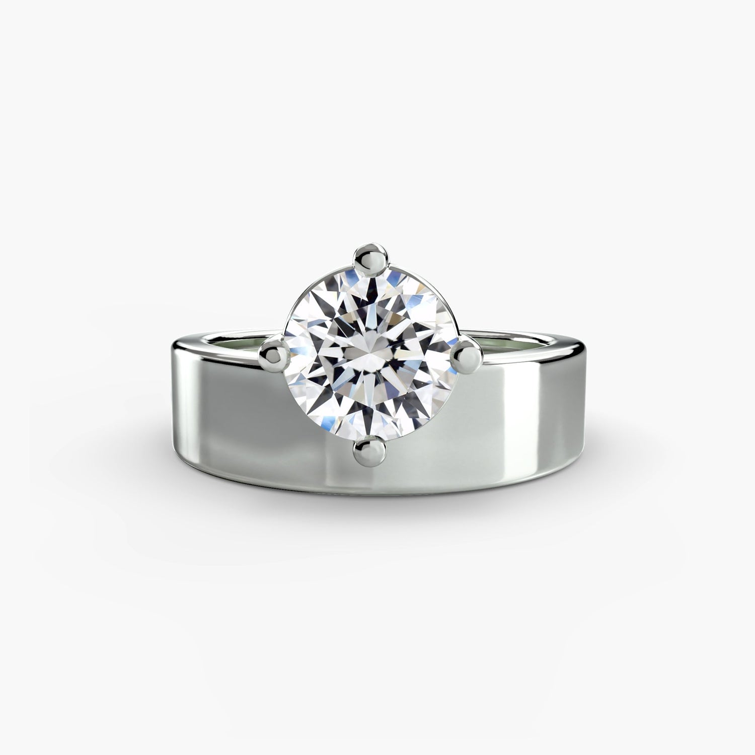 Edler Edler Diamant Setting Karat – Profilansicht