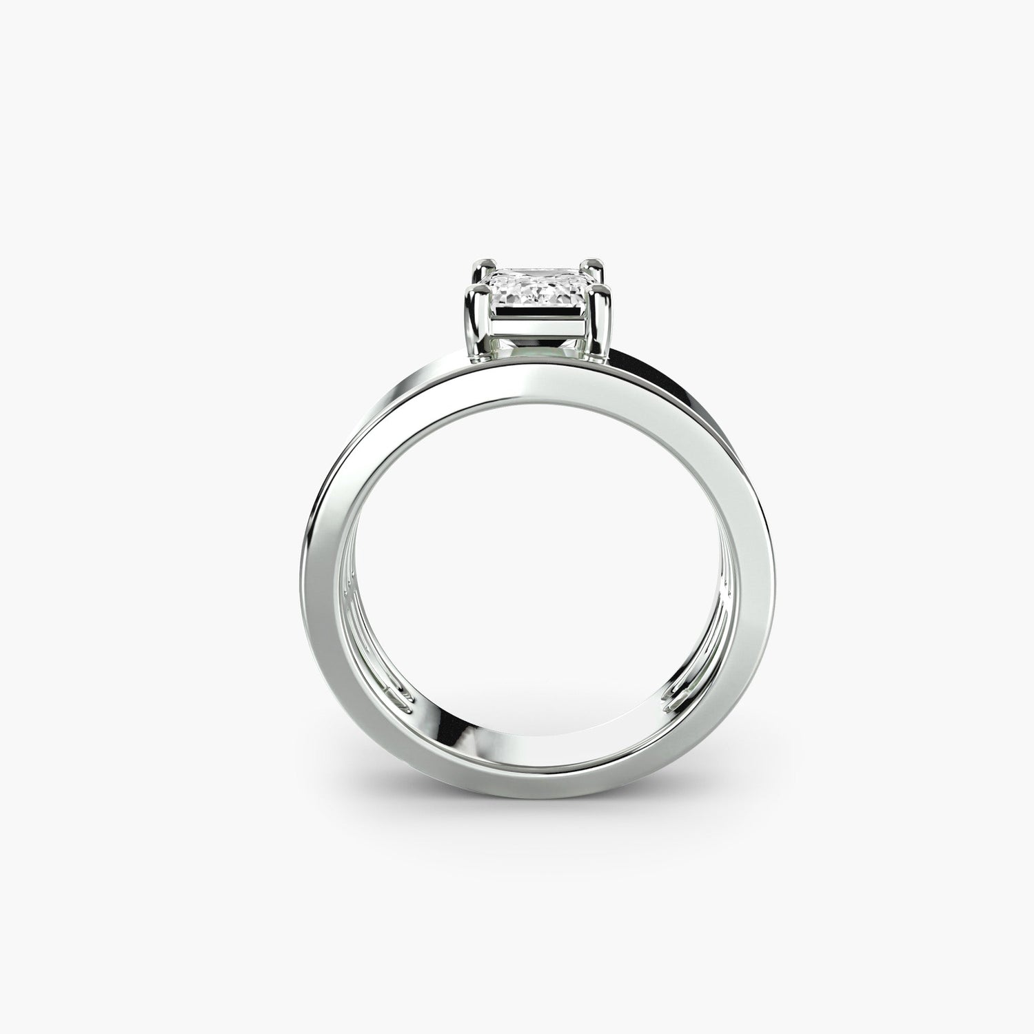 Schmuckstein Ring in Gold – Frontansicht