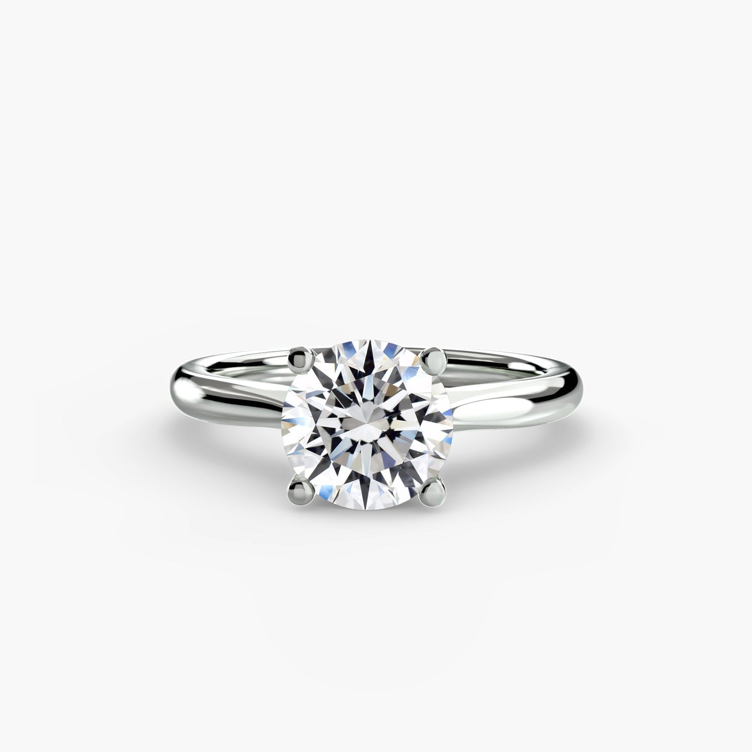 Strahlender Edler Diamant Setting Karat – Hauptansicht
