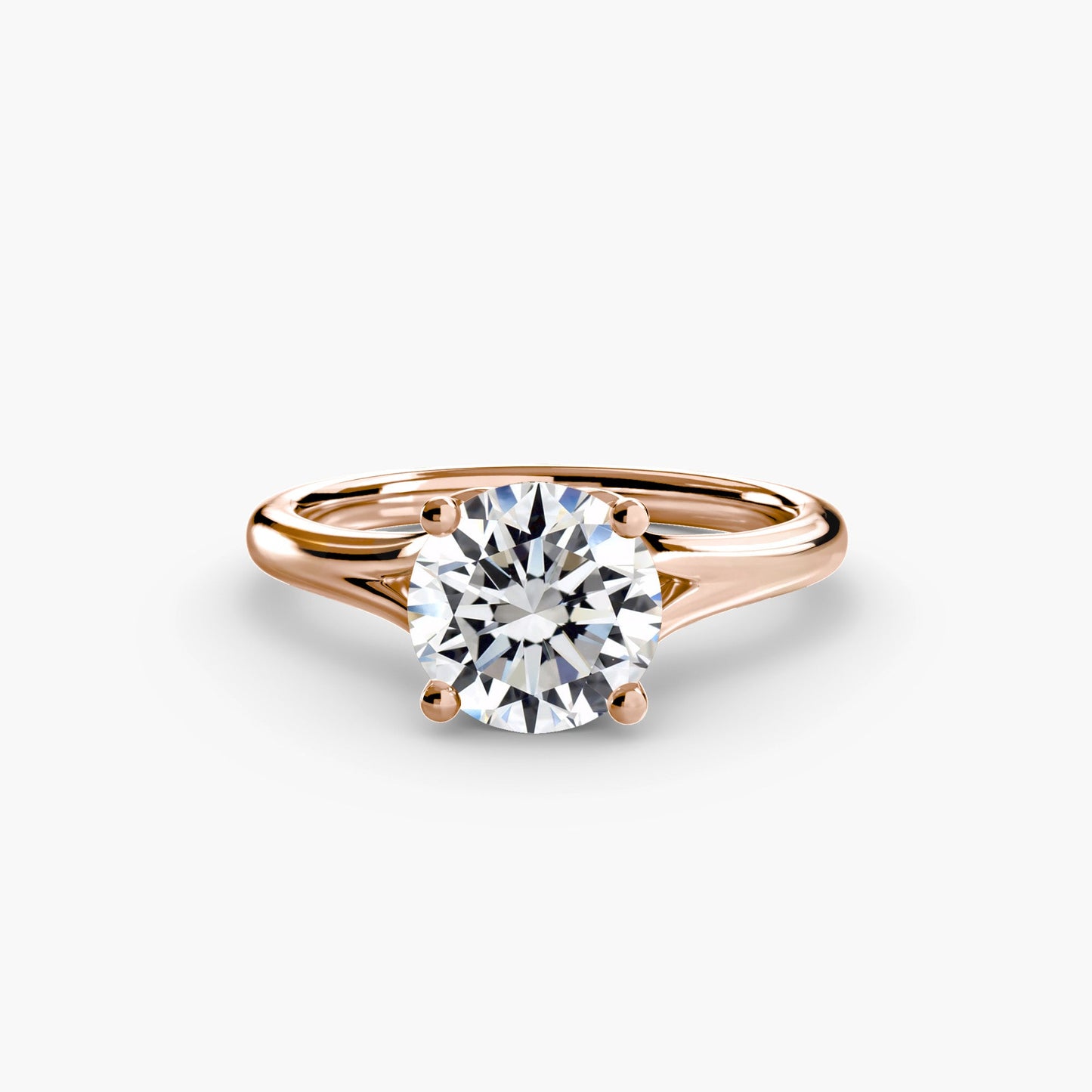 Echter Brillant Setting – Nahaufnahme