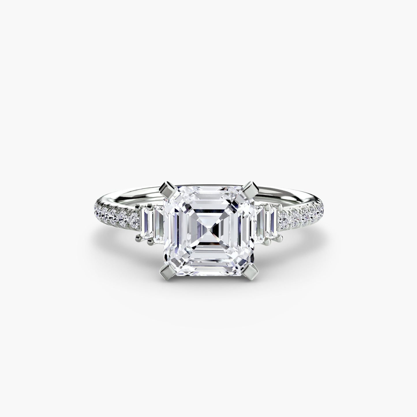 Erdgewonnener Edelstein Setting Karat Gold – Nahaufnahme