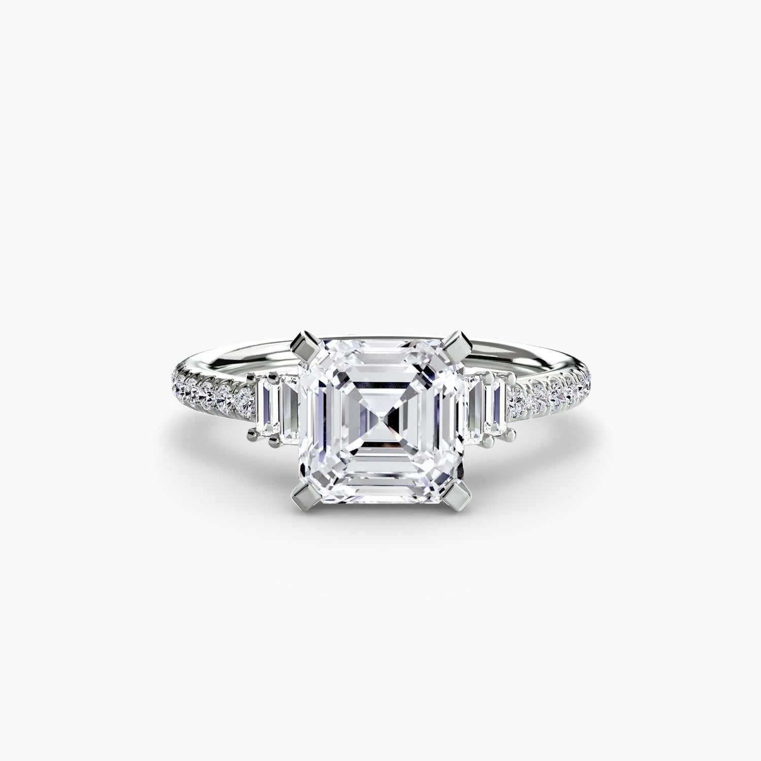 Erdgewonnener Edelstein Setting Karat Gold – Nahaufnahme