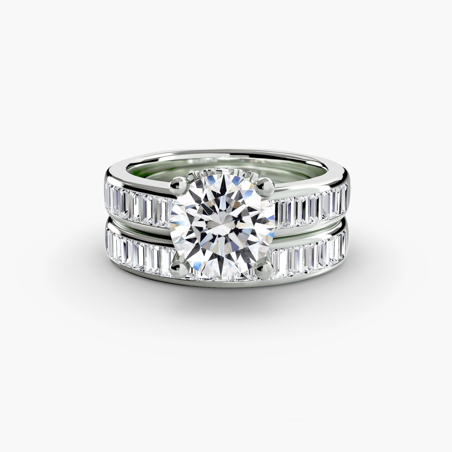 Echter Edler Diamant Setting 1,08 Karat Gold – Detailansicht