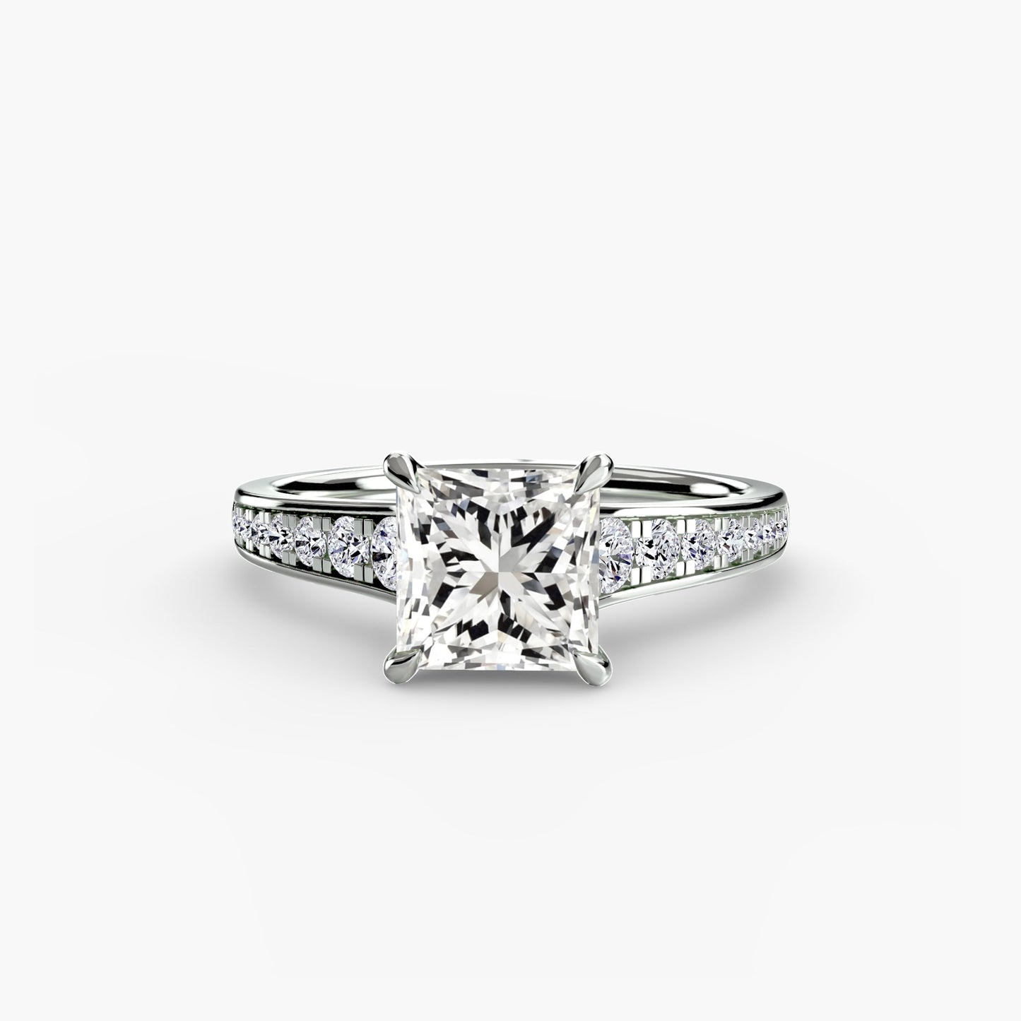 Handgemachter Setting Karat – Seitenansicht