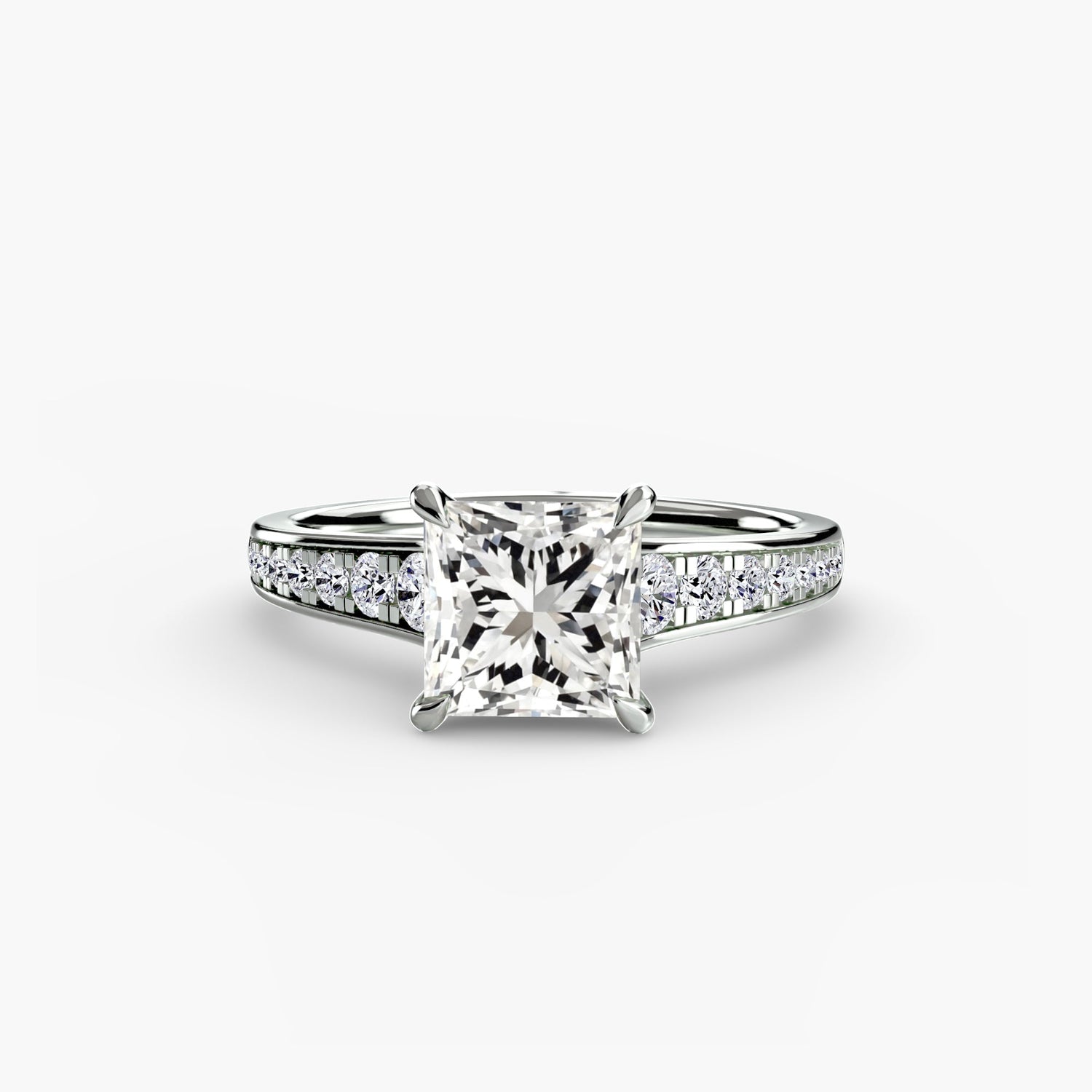 Handgemachter Setting Karat – Seitenansicht