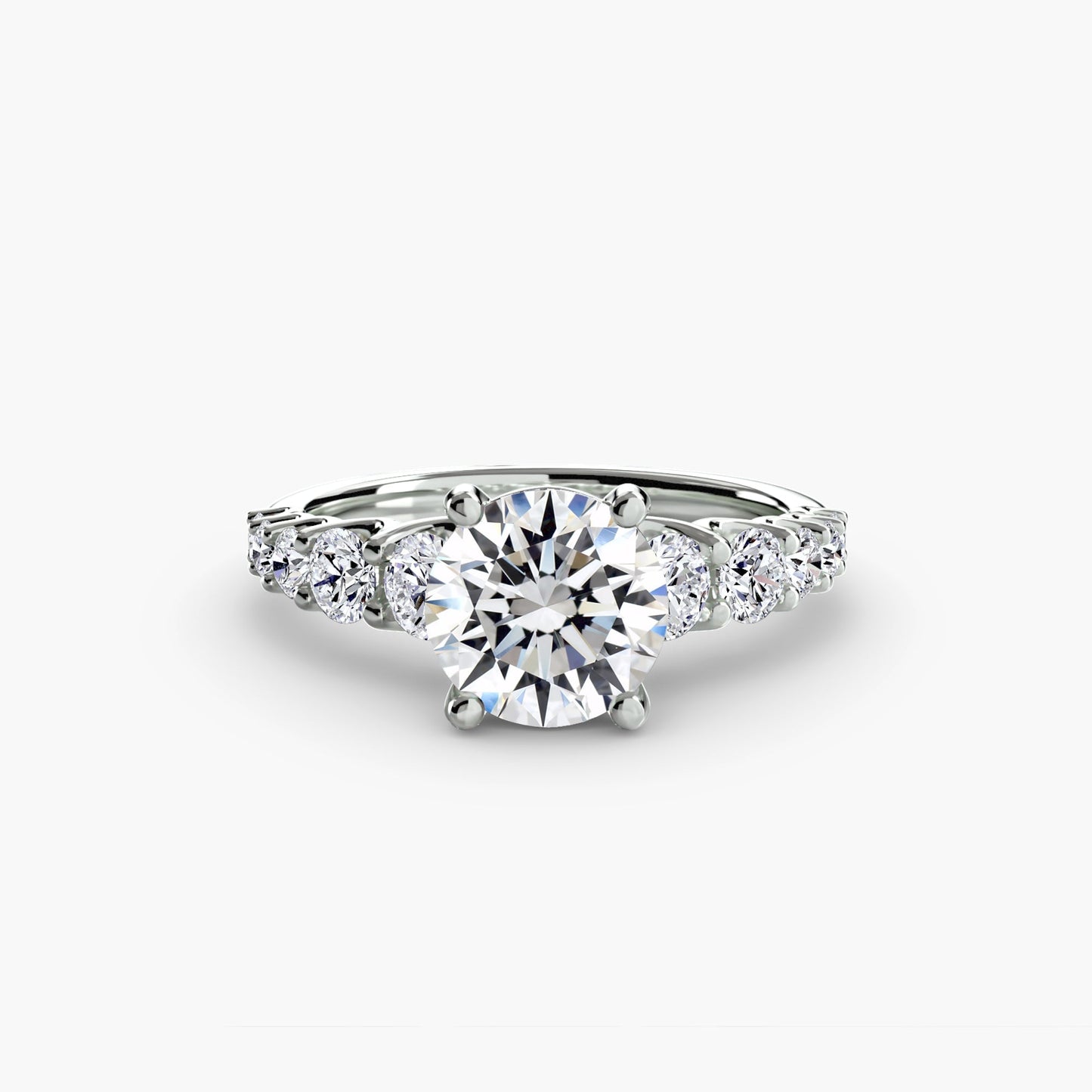 Natürlicher Brillant Setting 1,38 Karat Gold – Hauptansicht