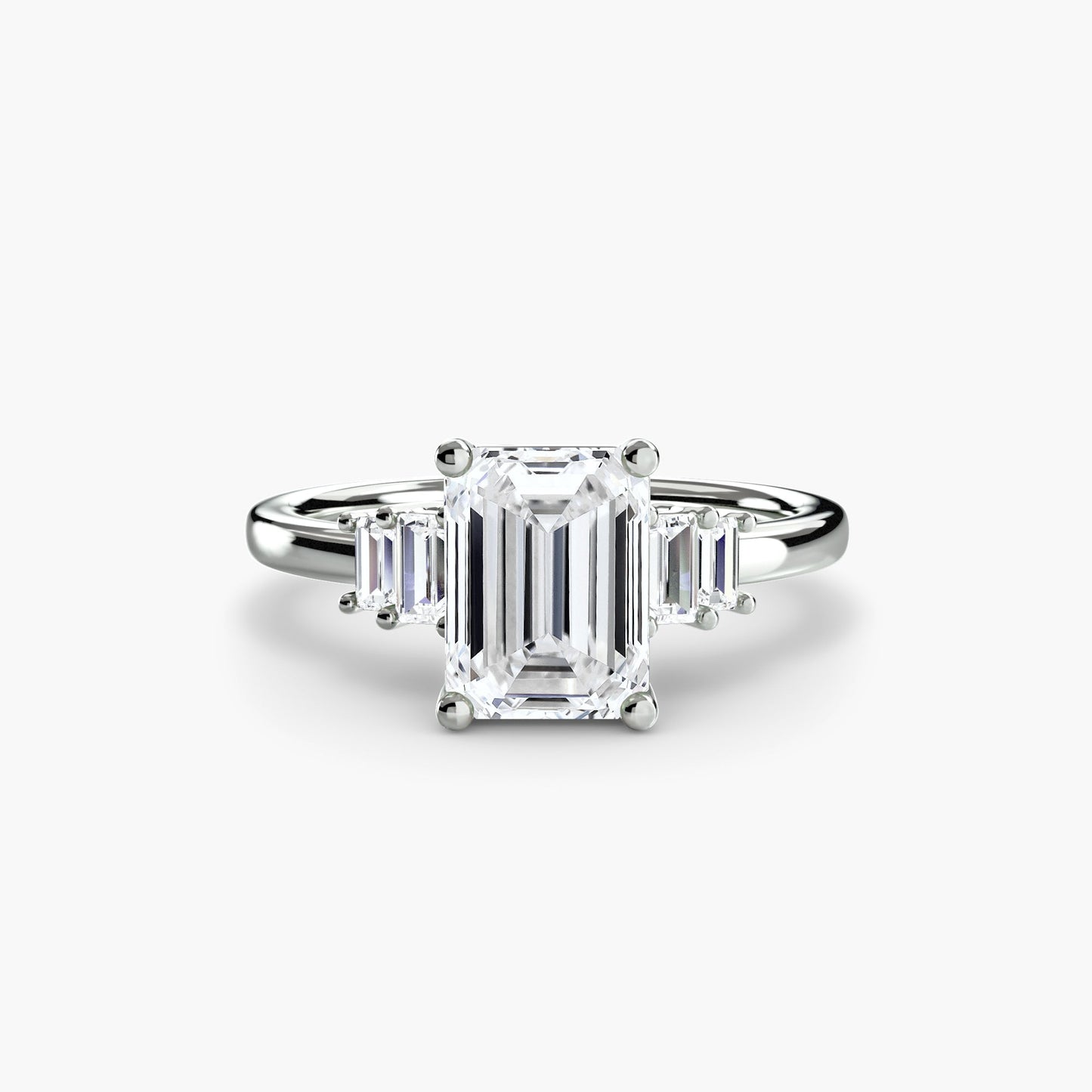 Diamant Setting 0,17-Karat Gold – Rückansicht
