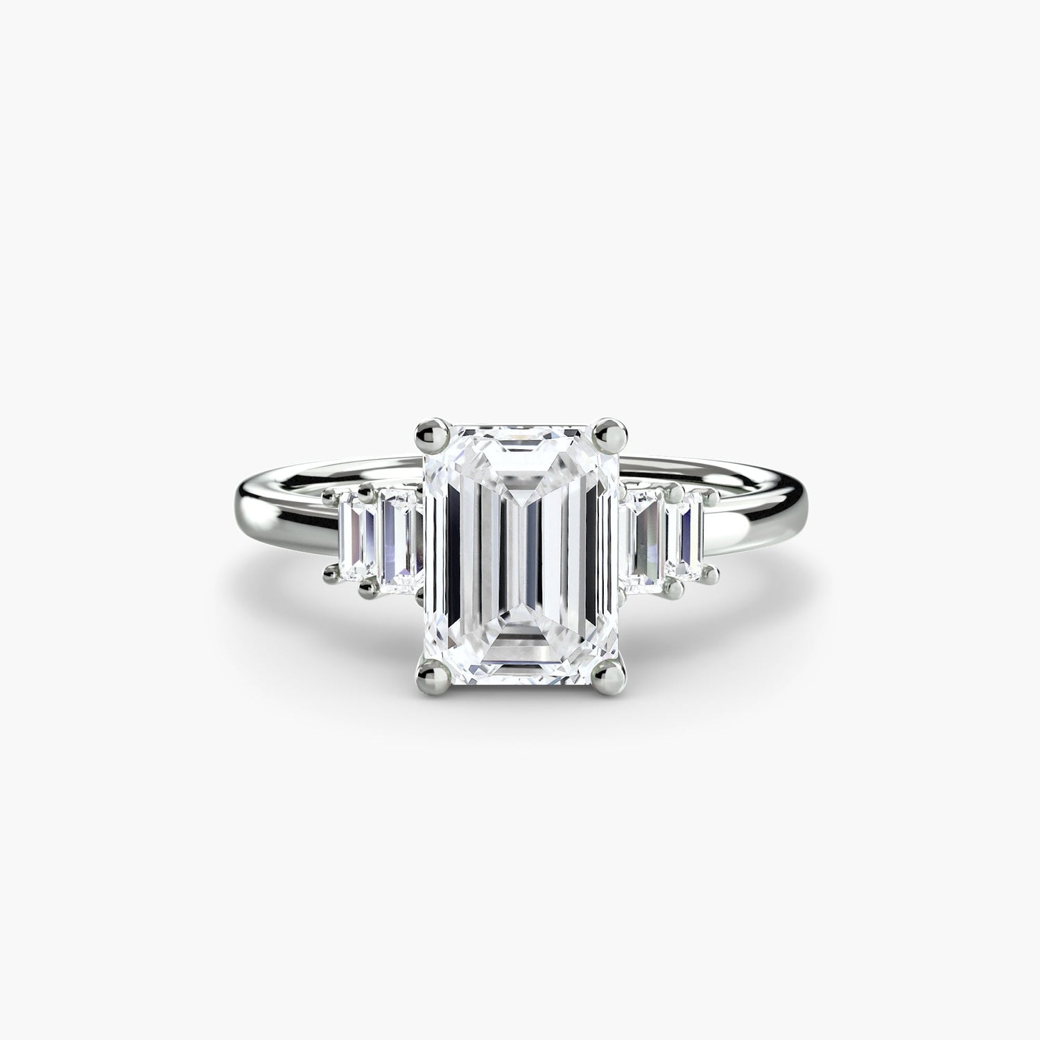 Diamant Setting 0,17-Karat Gold – Rückansicht