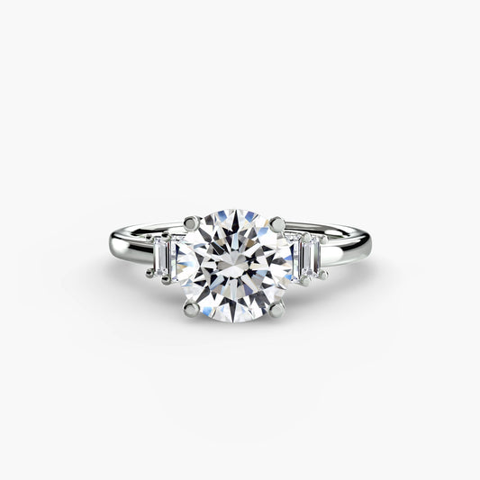 Erdgewonnener Diamant Setting – Hauptansicht