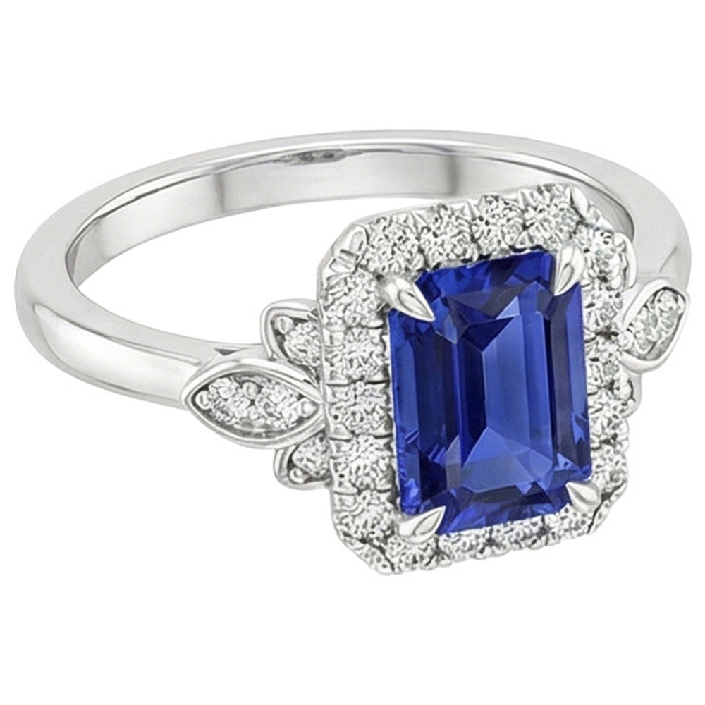 echter round diamant 4.25Karat ring Draufsicht