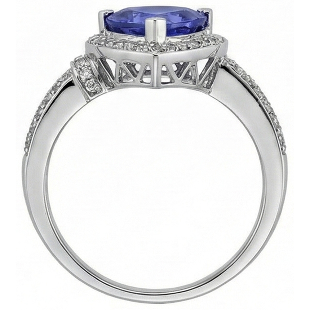 echter trillion diamant 1.01Karat ring mit Diamantbesatz