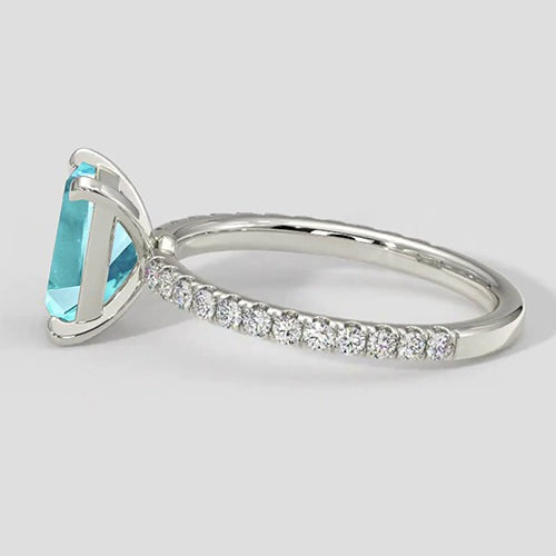 Ring Paraiba-Turmalin 1,50 ct, Smaragd