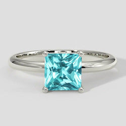 Ring Paraiba Turmalin Kissen 1,25ct