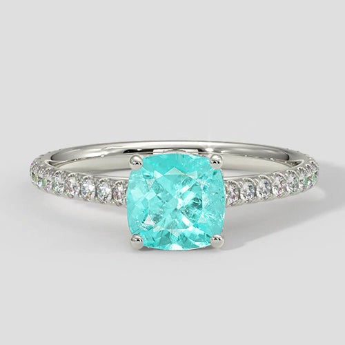 Ring Paraiba Turmalin 2,50 Ct. Rund