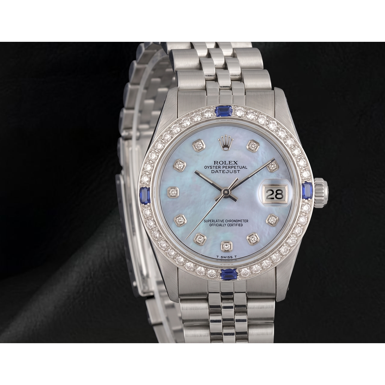 Rolex Date-Just 31 mm Perlmutt-Herrenuhr