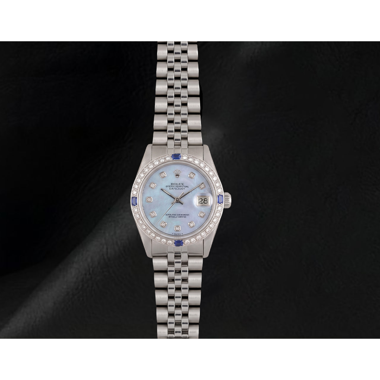 Rolex Date-Just 31 mm Perlmutt-Herrenuhr