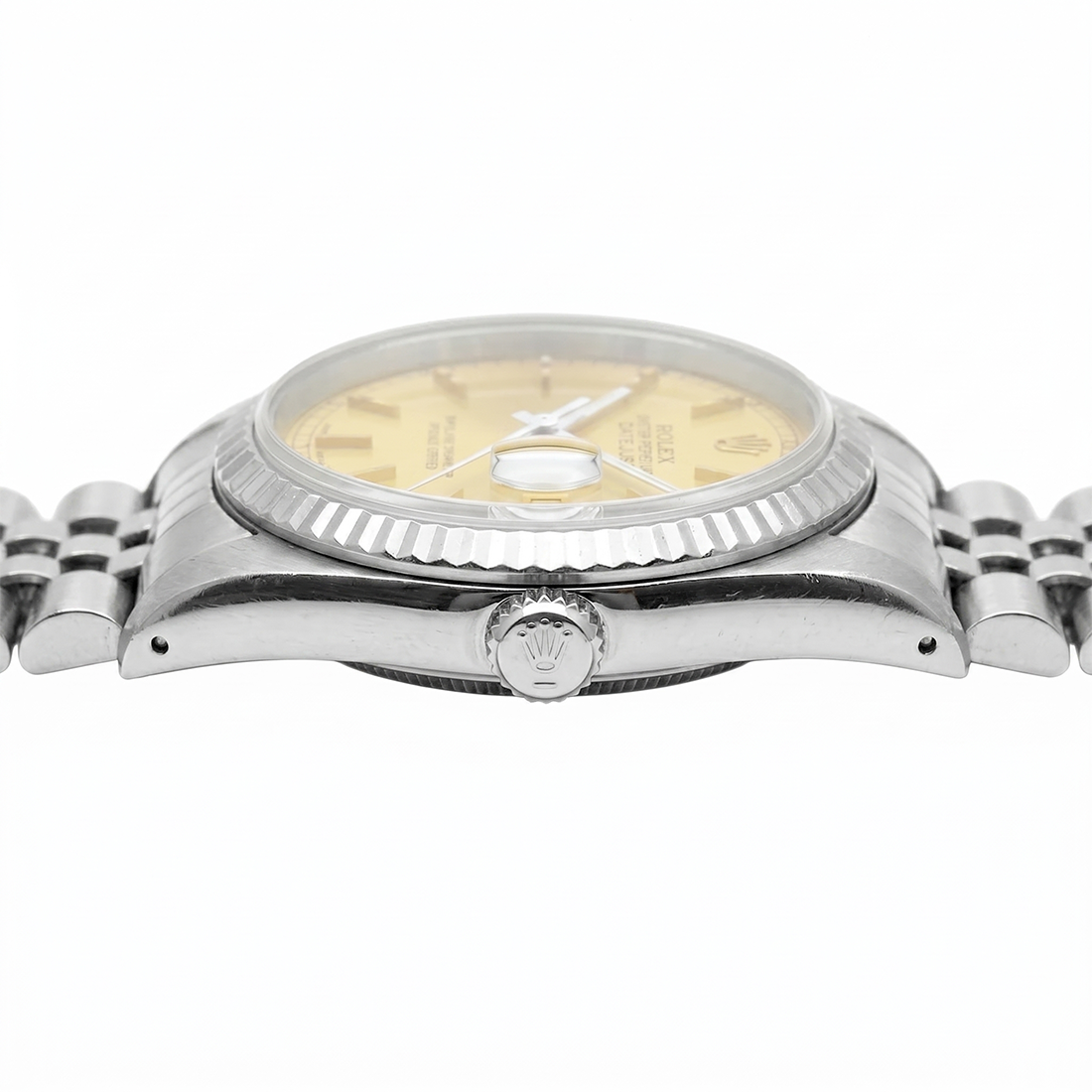 Rolex Date Just Uhr Dame Zifferblatt Rolex Edelstahl Jubilee Datejust