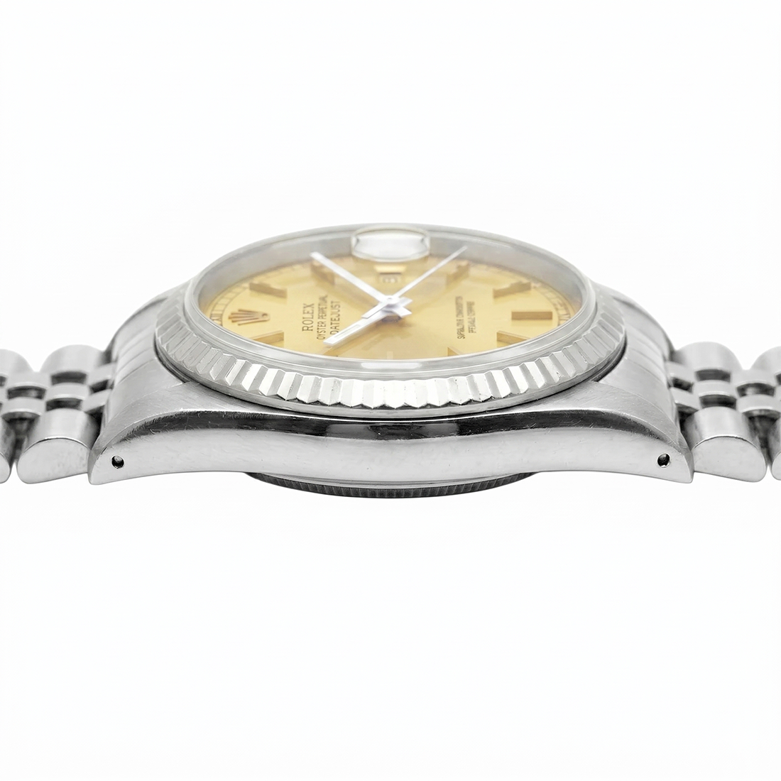 Rolex Date Just Uhr Dame Zifferblatt Rolex Edelstahl Jubilee Datejust