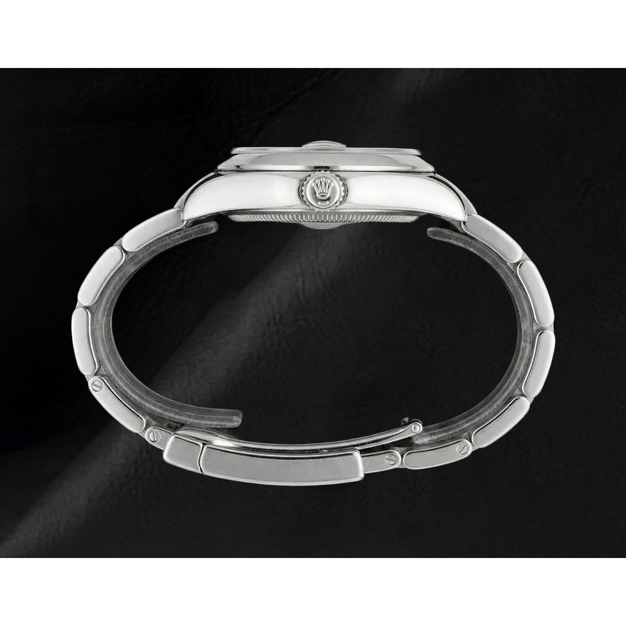 Rolex Datejust 31 mm Rosa Index Edelstahl Damenuhr