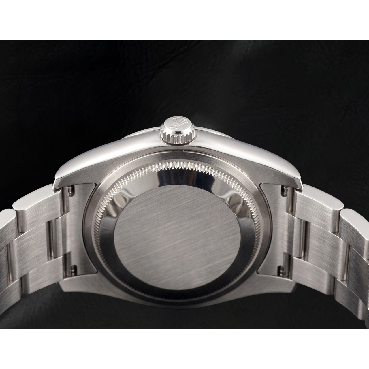 Rolex Datejust 31 mm schwarze Damenuhr mit römischem Zifferblatt und Edelstahl
