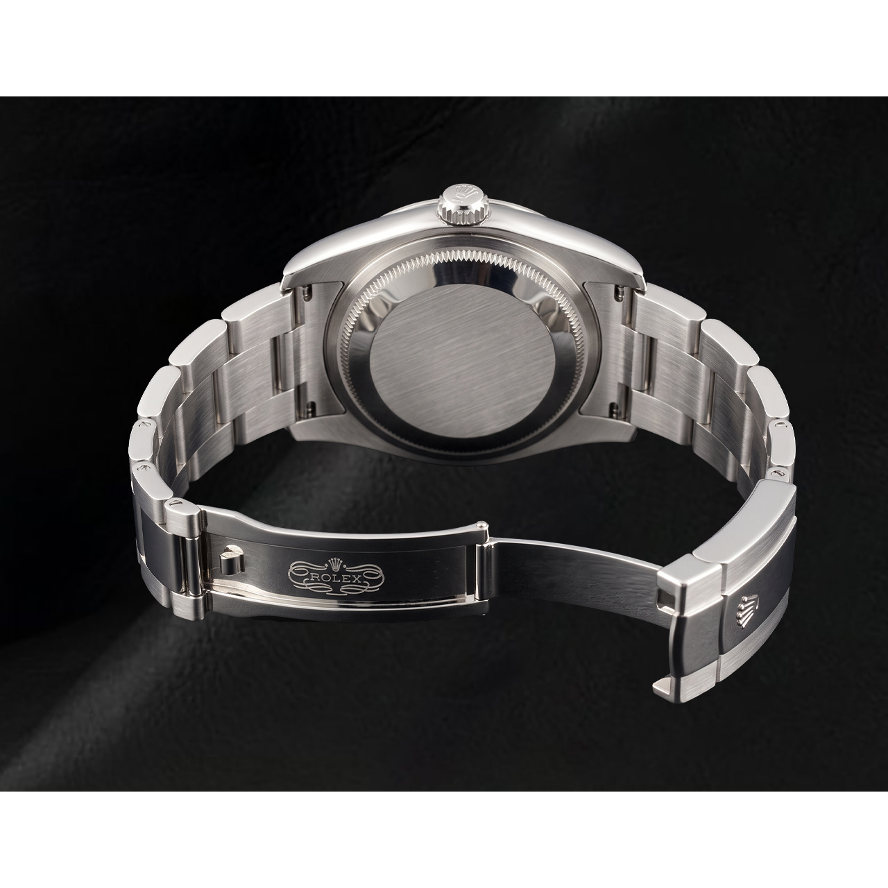 Rolex Datejust 31 mm schwarze Damenuhr mit römischem Zifferblatt und Edelstahl