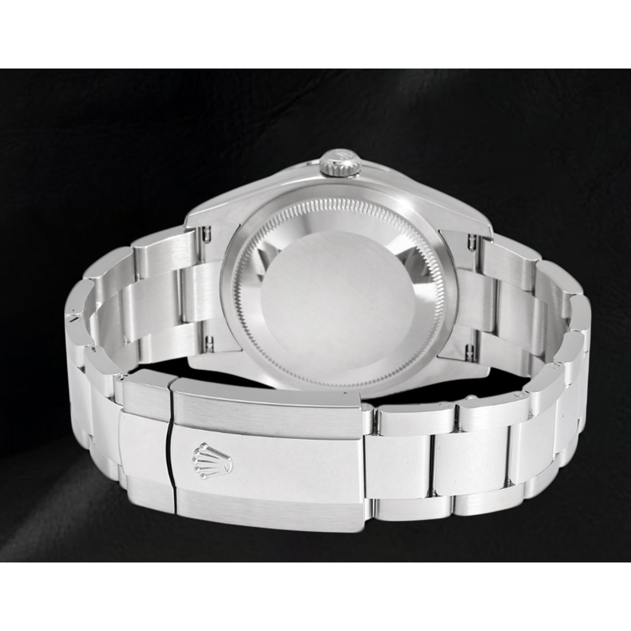 Rolex Datejust Herrenuhr, blaues Diamant-Zifferblatt, Edelstahl-Oyster-Armband, SCHNELLES SET