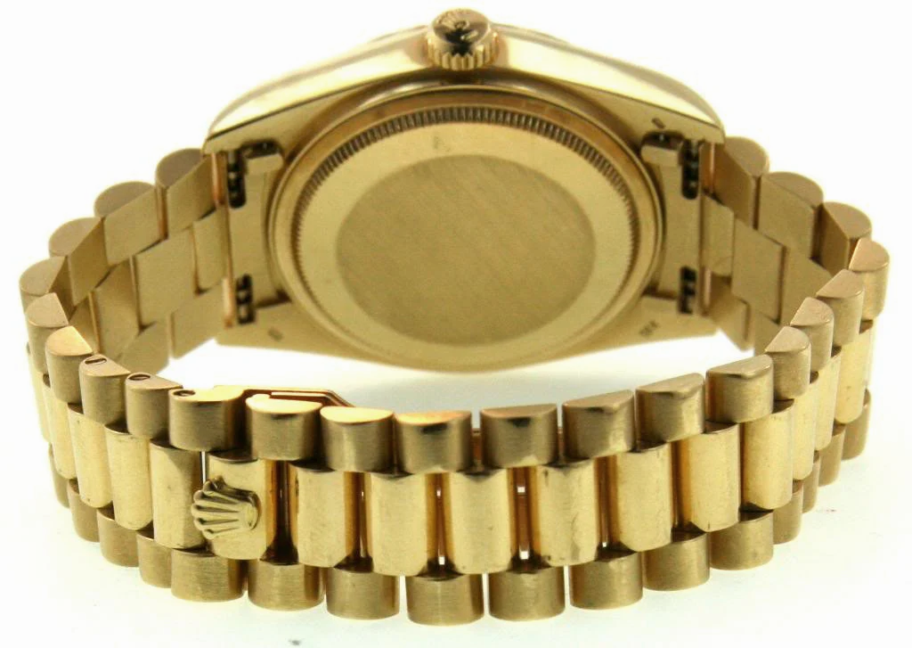 Rolex Day-Date President Armbanduhr Gelbgold