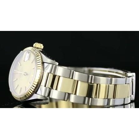 Edelstahl Datejust Mid Rolex-Uhr