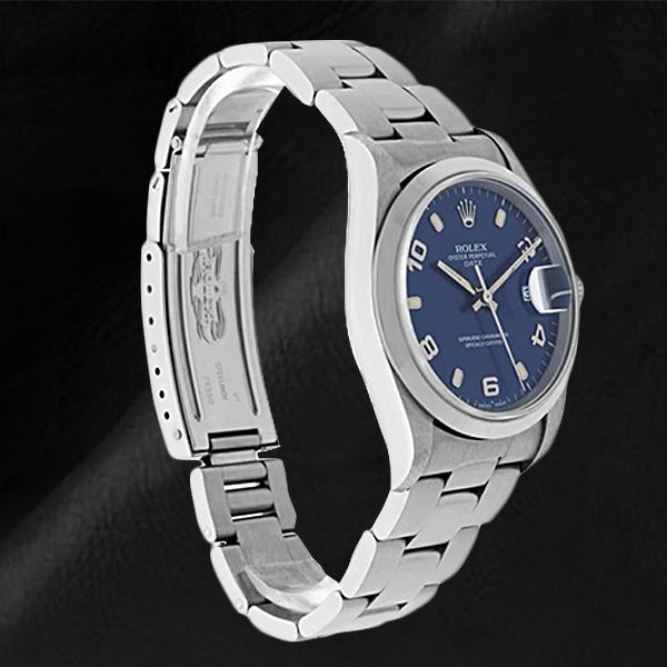 Echter Edelstein Rolex Karat Stainless Steel – Seitenansicht