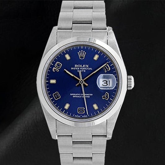 Rolex Stainless Steel mit Edelstein – Hauptansicht