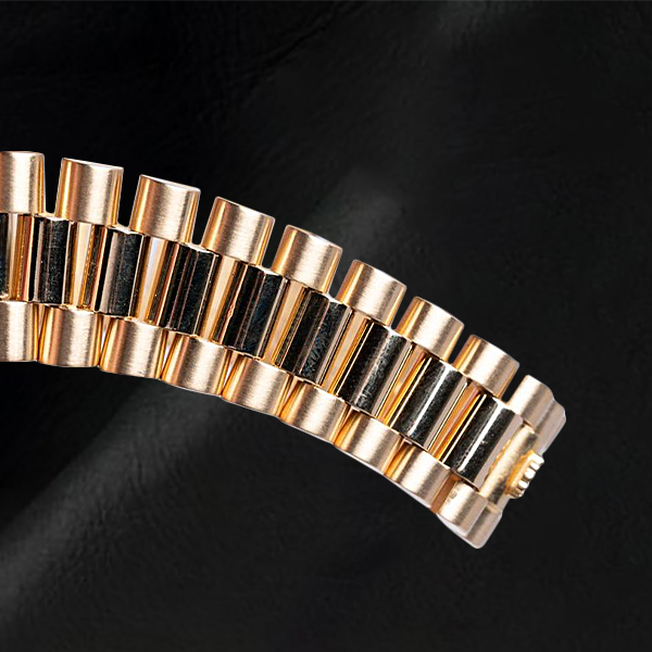 Echter Edelstein Rolex Karat Yellow Gold – Frontansicht