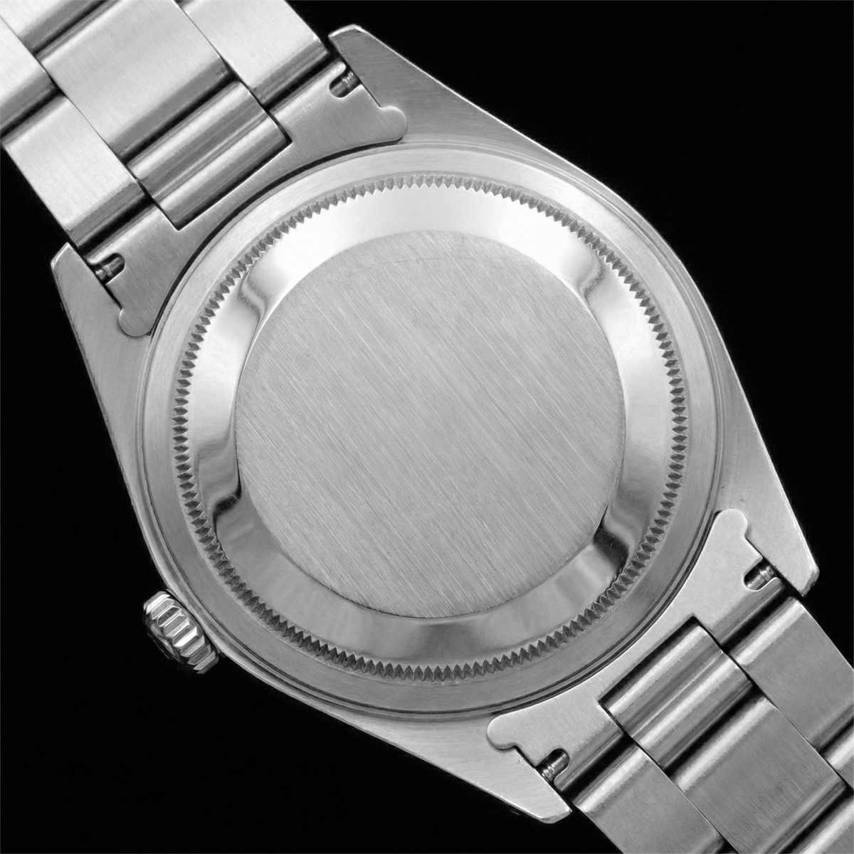 Edler Diamant Rolex in Stainless Steel – Draufsicht